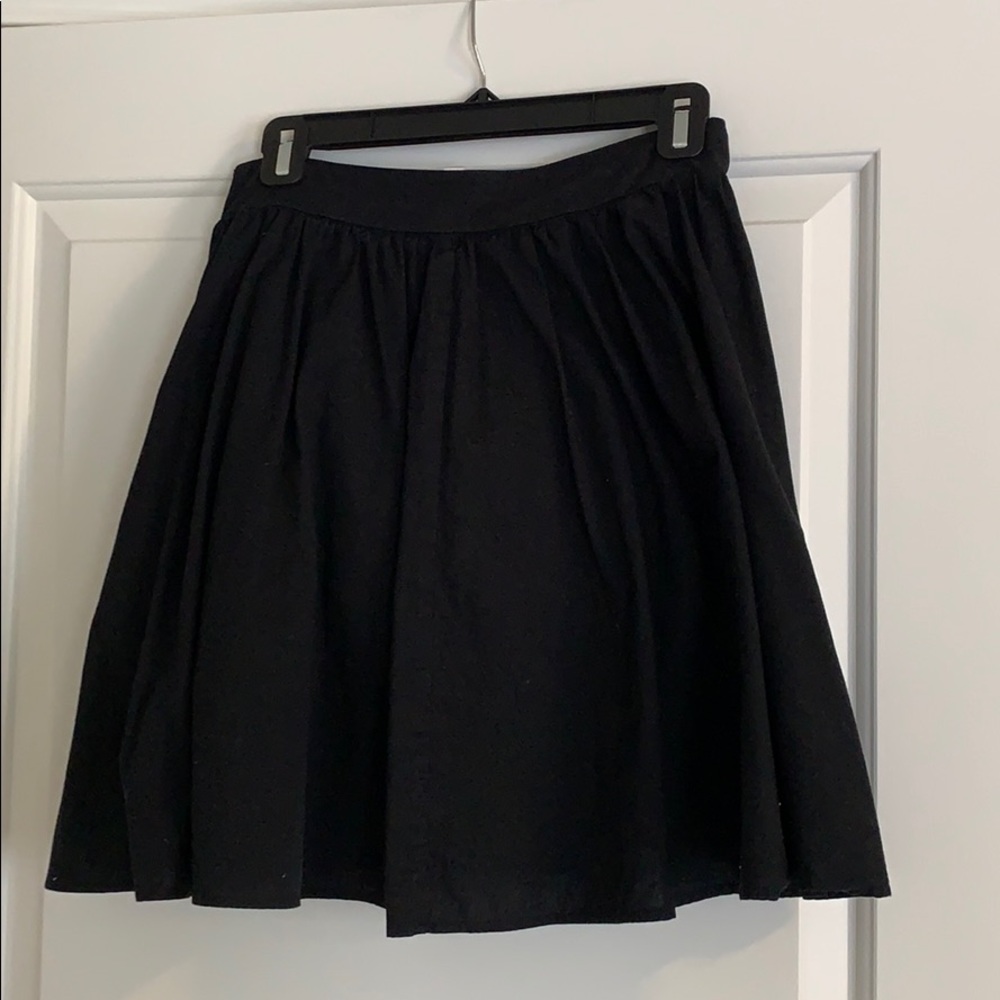 Black skirt